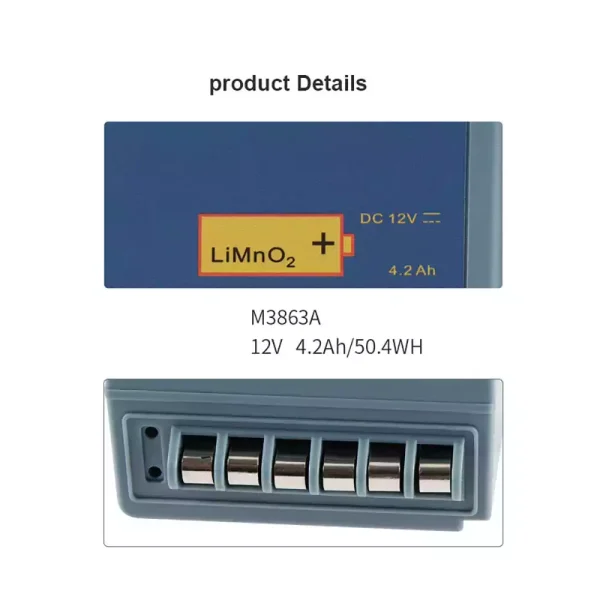 Batéria pre Philips HeartStart FR2 HeartStart FR2+ M3860A M3861A M3863A M3840A M3841A - Image 4