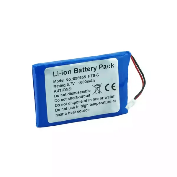 Batéria pre EDAN 593855 1ICP6/39/55 FTS-3 FTS-6 – Obrázok 3