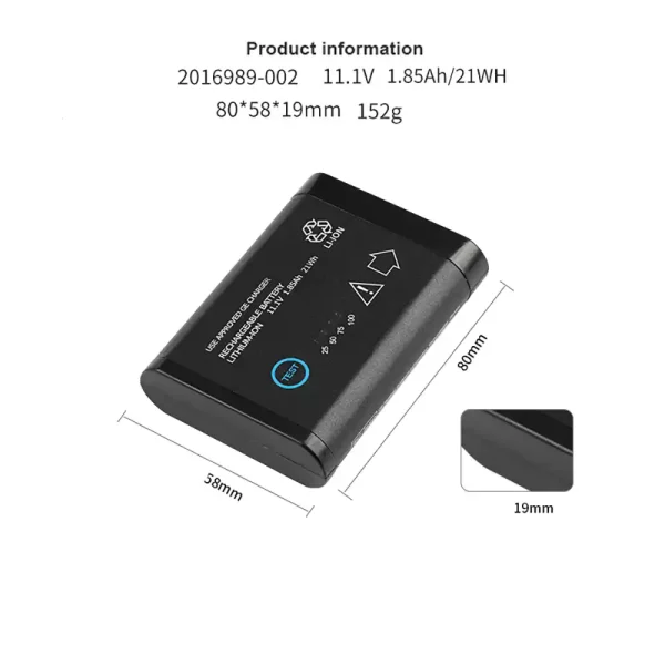 Batéria pre GE 2016989-002 2016989-003 DR203 Solar 8000i – Obrázok 3