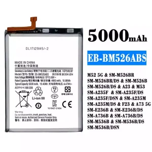 Batéria mobilného telefónu EB-BM526ABS pre Samsung M52 5G/A23/M53/F23/A73 5G