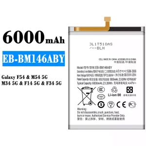 Batéria mobilného telefónu EB-BM146ABY pre Samsung Galaxy F54/M54 5G/M34 5G/F14 5G/F34 5G