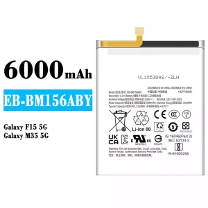 Batéria mobilného telefónu EB-BM156ABY pre Samsung Galaxy F15 5G/Galaxy M35 5G
