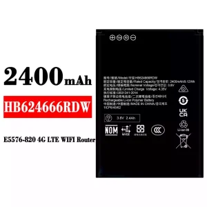 Batéria mobilného telefónu HB624666RDW pre HUAWEI E5576-820 4G LTE WIFI Router