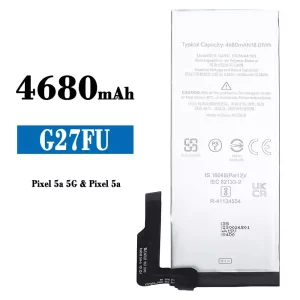 Batéria mobilného telefónu G27FU pre Google Pixel 5a