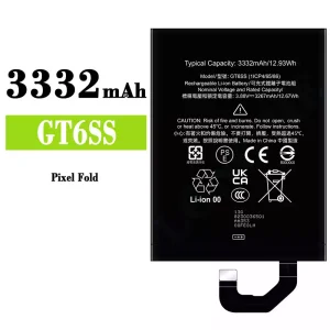 Batéria mobilného telefónu GT6SS pre Google Pixel Fold