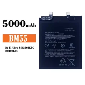 Batéria mobilného telefónu BM55 pre Xiaomi Mi 11 Ultra