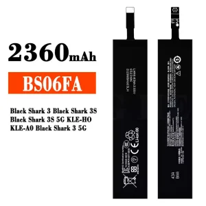 Batéria mobilného telefónu BS06FA pre xiaomi Black Shark 3 / Black Shark 3S