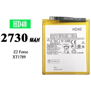 Batéria mobilného telefónu HD40 pre Motorola Moto Z2 Force / Z Force Edition 2nd gen