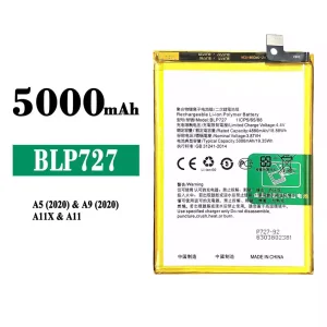 Batéria mobilného telefónu BLP727 pre OPPO A5 2020 / A9 2020 / A11X / A11