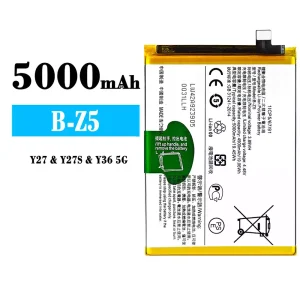 Batéria mobilného telefónu B-Z5 pre VIVO Y27/Y27S/Y36 5G