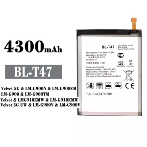 Batéria mobilného telefónu BL-T47 pre LG Velvet 5G