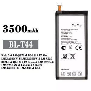 Batéria mobilného telefónu BL-T44 pre LG Stylo 5 / K50 / K12 Max /Q60 / K12 Prime /LK51