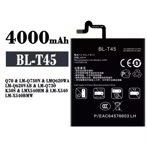 Batéria mobilného telefónu BL-T45 pre LG Q70 K50S