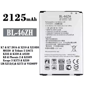 Batéria mobilného telefónu BL-46ZH pre LG K7 2016 / K8 / Phoenix 2