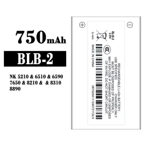 Batéria mobilného telefónu BLB-2 pre Nokia NK 5210/6510/6590/7650/8210/8310/8890