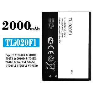Batéria mobilného telefónu TLi020F1 pre Alcatel Pop C7 / Pop 2
