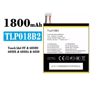 Batéria mobilného telefónu TLP018B2 pre Alcatel Touch idol OT