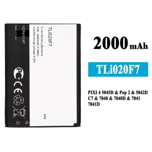 Batéria mobilného telefónu TLi020F7 pre Alcatel PIXI 4 5.0 5045J/5045T/5045D