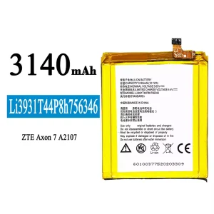 Batéria mobilného telefónu Li3931T44P8h756346 pre ZTE Axon 7