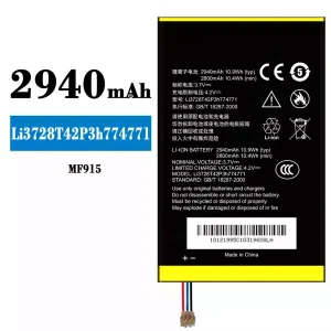 Batéria mobilného telefónu Li3728T42P3h774771 pre ZTE MF915