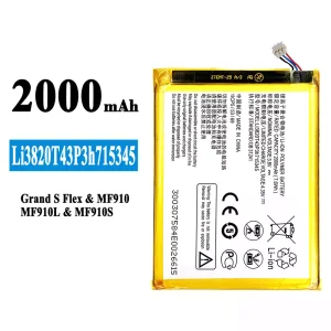 Batéria mobilného telefónu Li3820T43P3h715345 pre ZTE Grand S Flex/MF910/MF910L/MF910S