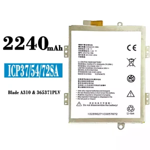Batéria mobilného telefónu ICP37/54/72SA pre ZTE A310