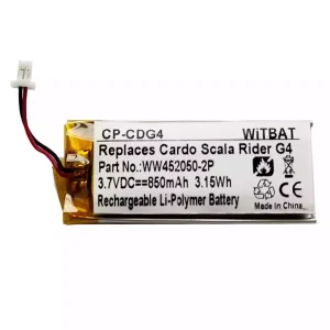 Batéria pre slúchadlá Cardo Scala Rider G4,G9,G9X,Schuberth C3