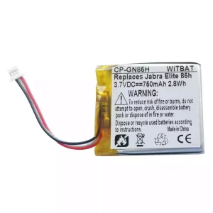 Batéria pre slúchadlá Jabra Elite 85h,Jabra Elite 75t,Evolve2 85,PL661935V