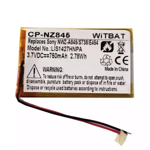 Originálna batéria pre SONY LIS1374HNPA,NWZ-A845 NW-S639