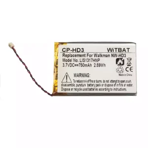 Originálna batéria pre SONY LIS1317HNP,1-756-493-12