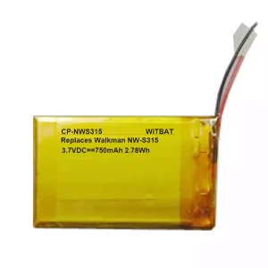Originálna batéria pre SONY Walkman NW-S313 NW-S315,AHB303450